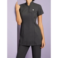 ksa/images/productimages/attire-corp-trading-llc/salon-or-spa-uniform/womens-essentials-one-button-spa-uniform-graphite.webp