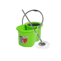 uae/images/productimages/akc-cleaning-equipment/mop-bucket/plastic-spin-mop-bucket-green-&-grey-16-liters.webp