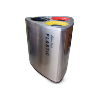 uae/images/productimages/akc-cleaning-equipment/recycle-bin/akc-triangular-stainless-steel-recycle-bin-180ltr.webp