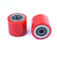 uae/images/productimages/al-damam-hardware-trading-co-llc/caster-wheel/caster-wheel-red-pu-cast-iron-forklift-caster.webp