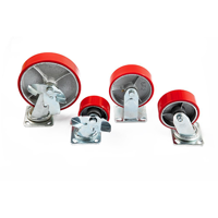 uae/images/productimages/al-damam-hardware-trading-co-llc/caster-wheel/red-and-yellow-pu-caster-wheels.webp