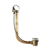 uae/images/productimages/al-ghandi-building-materials-co-llc/bathtub-drain/chrome-plated-brass-automatic-bath-waste-and-overflow-with-external-wire-and-copper-tube-a700.webp