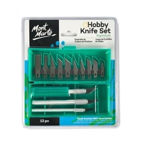 uae/images/productimages/al-masam-stationery-llc/palette-knife/mont-marte-hobby-knife-set-sk5-blades-13pc.webp