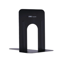 uae/images/productimages/altimus-office-supplies-llc/book-end/deli-9263-metal-book-ends-9-inches-51x32-5x21cm-2pcs-set-black.webp