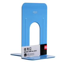 uae/images/productimages/altimus-office-supplies-llc/book-end/deli-9263-metal-book-ends-9-inches-51x32-5x21cm-2pcs-set-blue.webp