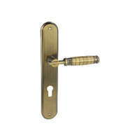 uae/images/productimages/aqmm-general-trading-llc/furniture-knob/euroart-brass-lever-on-backplate-ebar1020-standard.webp