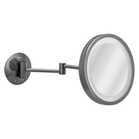 uae/images/productimages/aquazone/bathroom-mirror/aliseo-led-saturn-wall-mounted-double-arm-mirror-dual-light-brushed-black-chrome.webp