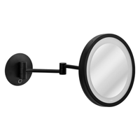 uae/images/productimages/aquazone/bathroom-mirror/aliseo-led-saturn-wall-mounted-double-arm-mirror-dual-light-matt-black.webp