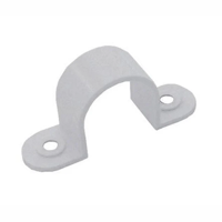 uae/images/productimages/bulls-hardware-llc/pipe-clamp/dbm-pvc-white-clear-pipe-clamp-0-50-0-75-1-in.webp