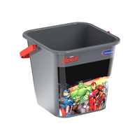 uae/images/productimages/cosmoplast-ind-company-llc/general-purpose-bucket/marvel-avengers-square-sand-bucket-5-liters-with-handle.webp