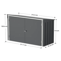 uae/images/productimages/cosmoplast-ind-company-llc/storage-shed/garbage-steel-small-shed-with-flat-lid-7-3-ft.webp