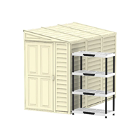 uae/images/productimages/cosmoplast-ind-company-llc/storage-shed/sidemate-4-8-ft-resin-garden-storage-shed.webp