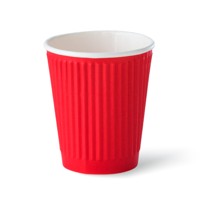 uae/images/productimages/detpak-middle-east-trading-llc/disposable-paper-cup/8oz-ripple-refined-hot-cup-red-80-mm-detpak-middle-east-trading-llc.webp