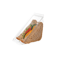 uae/images/productimages/detpak-middle-east-trading-llc/disposable-plastic-box/pla-top-loading-sandwich-wedge-clear-size-108-x-108-x-165-mm-detpak-middle-east-trading-llc.webp