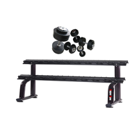 uae/images/productimages/dubai-sports-llc/dumbbell/pair-rubber-finish-chrome-dumbbells-with-rack-pgdr-10-2-5-50-kg.webp