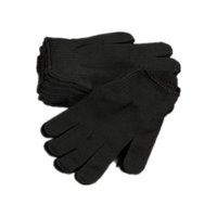 uae/images/productimages/ecvv-middle-east/safety-glove/dirt-resistant-and-wear-resistant-knitted-dark-black-nylon-work-gloves.webp