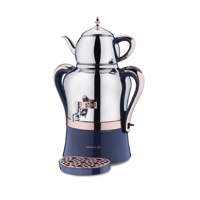 uae/images/productimages/element-middle-east-llc/domestic-kettle/korkmaz-hanedan-samovar-azura-inox-rosegold-ka-843-01-3-5-liters.webp