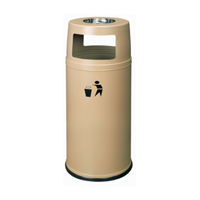 uae/images/productimages/excel-international-middle-east-llc/garbage-bin/ash-tray-bin-steel-powder-coated-in-beige-finish-ekat03.webp