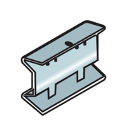 uae/images/productimages/gemini-building-materials/galvanized-steel-channel/cd-channel-connector-galvanised-ceiling-accessories.webp
