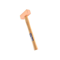 uae/images/productimages/golden-tools-trading-llc/brass-mallet-hammer/licota-copper-hammer-1000g-ahm-20100.webp