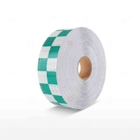 uae/images/productimages/gulf-safety-equip-trdg-llc/reflective-tape/warning-reflective-tape-square-pvc-white-and-green-square-rt-5248-25-y.webp