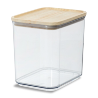 uae/images/productimages/homesmiths/food-storage-box/rosanna-pansino-recycled-plastic-canister-with-wood-lid-8-4-cup-0-32-kg-16-cm.webp