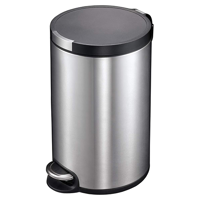 uae/images/productimages/homesmiths/garbage-bin/eko-stainless-steel-step-bin-20-l-30-6-cm.webp