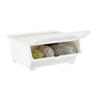 uae/images/productimages/homesmiths/plastic-bin/keyway-2-doors-stackable-white-storage-bin-450-x-422-x-310-mm.webp