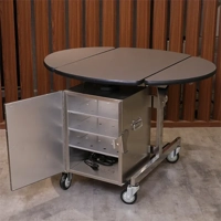 uae/images/productimages/horeca-trading-co.-l.l.c/room-service-trolley/vm-bi-fold-round-room-service-trolley-vmbfo0110.webp