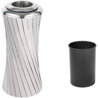 uae/images/productimages/hospitality-monster/ash-tray/hotel-lobby-silver-standing-ashtray-with-public-area-dustbin-bin-silver-12-liter.webp