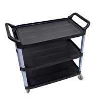 uae/images/productimages/kaddah-cleaning-equipment/cleaning-cart/sea-blue-plastic-service-trolley-st01k-102-cm-50-cm.webp