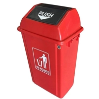 uae/images/productimages/kaddah-cleaning-equipment/garbage-bin/ek-quadrate-garbage-bin-red-60-liter-gc15r-60.webp