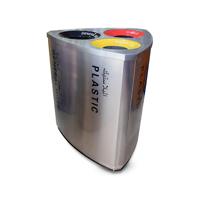 uae/images/productimages/kaddah-cleaning-equipment/recycle-bin/akc-triangular-stainless-steel-recycle-bin-180-ltr-rb20.webp