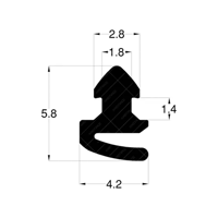 uae/images/productimages/khalid-al-saleh-trading-co-llc/rubber-gasket/shutter-gasket-thin-with-arrow-head-09031-210-200-m-epdm-rubber.webp