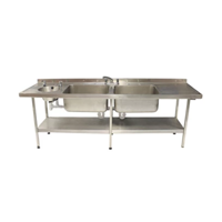 uae/images/productimages/lowe-refrigeration-llc/double-bowl-kitchen-sink/double-bowl-sink-pkl-33-2400-mm-650-mm.webp