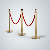 uae/images/productimages/mahraj-events/queue-barrier/stanchion-gold-stainless-steel.webp