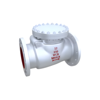uae/images/productimages/mark-and-aira-trading-llc/check-valve/marck-cast-carbon-steel-non-return-valve-class-150-swing-type-bolted-cover-25-to-1200-mm.webp