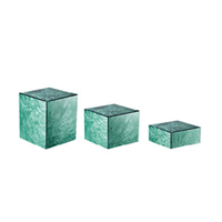 uae/images/productimages/mehs-middle-east-hotel-supplies/food-display-case/garibaldi-forest-green-tartaruga-cube-risers-20-cm-3pcs-kit-acb01-20-te-mehs-middle-east-hotel-supplies.webp