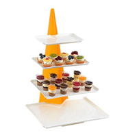 uae/images/productimages/mehs-middle-east-hotel-supplies/food-display-case/garibaldi-onda-pyramid-stand-with-4-pebble-trays-5-pieces-yellow-white-ufn01-4p-yl-mehs-middle-east-hotel-supplies.webp