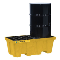 uae/images/productimages/modern-eastern-trading-fzc/spill-pallet/justrite-2-drum-spill-pallet-in-line-without-drain-eco-poly-blend-yellow.webp