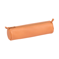 uae/images/productimages/office-one-llc/pencil-case/clairefontaine-leather-round-pencil-case-22-x-5-5-cm-natural.webp