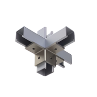 uae/images/productimages/power-solution-industries-llc/cable-tray-fitting-&-accessory/cable-management-wing-fitting-6-hole-triple-wing-connection-6-mm.webp