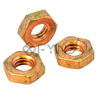 uae/images/productimages/prestige-metalloys-llc/thin-nut/hexagon-thin-nut-copper-alloy.webp