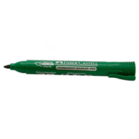 uae/images/productimages/quick-office-llc/permanent-pen/faber-castell-p50-permanent-marker-chisel-green.webp