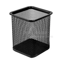 uae/images/productimages/quick-office-llc/stationery-holder/metal-mesh-square-pen-holder-black.webp