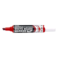 uae/images/productimages/quick-office-llc/whiteboard-marker/pentel-maxiflo-mwl6-whiteboard-marker-chisel-tip-red.webp