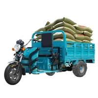 uae/images/productimages/rafplay/tricycle/megawheels-cargo-tuk-tuk-electric-3-wheels-scooter-hydraulic-trolley-blue.webp