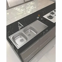 uae/images/productimages/tramontina-uae-llc/double-bowl-kitchen-sink/tramontina-alpha-2c-34-r-stainless-steel-inset-sink-with-drainer-and-valve-116-x-50-cm.webp