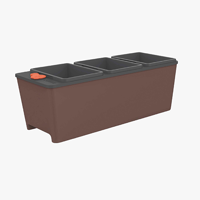 uae/images/productimages/tramontina-uae-llc/garden-planter/tramontina-polypropylene-triple-self-watering-planter-brown.webp