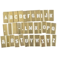 uae/images/productimages/universal-wheels-trading-llc/stencils/clip-on-stencil-set-10026-letters-1-2-inch-brass-33-pcs-set.webp